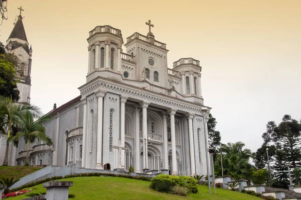 Beautiful Vision Igreja Matriz Santo Ambrosio Ascurra Santa Catarina —  Fotos de Stock