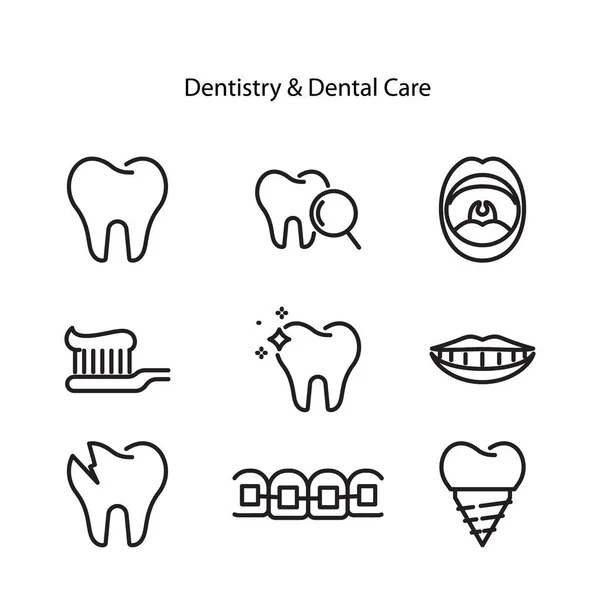 Dental line icon set, dentistry collection, vector sketches, logo illustrations, orthodontics icons, stomatology clinic signs filled outline pictograms, editable stroke. dentistry