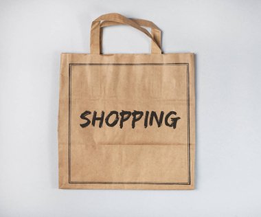 El işi kâğıdı torbası, boş paket.