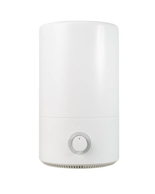 Nemlendirici, hava temizleyici beyaz arka planda izole edilmiş.