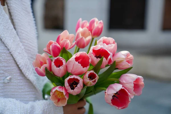 Dekoracje Kwiatowe Kwiaty Kwiaciarskie Zieleń — Zdjęcie stockowe