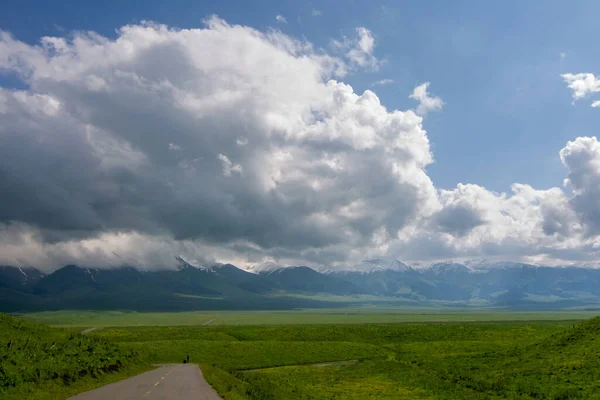Het Prachtige Bayinbruck Grassland Xinjiang China — Stockfoto