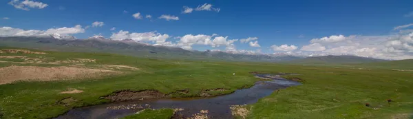 Bela Pastagem Bayinbruck Xinjiang China — Fotografia de Stock