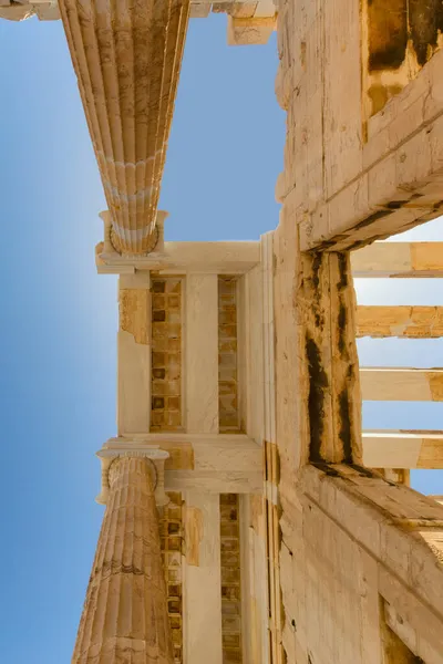 Parthénon Est Temple Sur Acropole Athènes Grèce — Photo