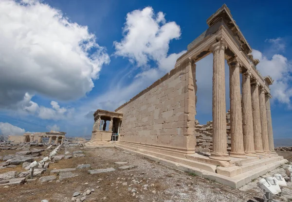 Parthenon Yunanistan Atina Kentinde Bulunan Bir Tapınaktır — Stok fotoğraf