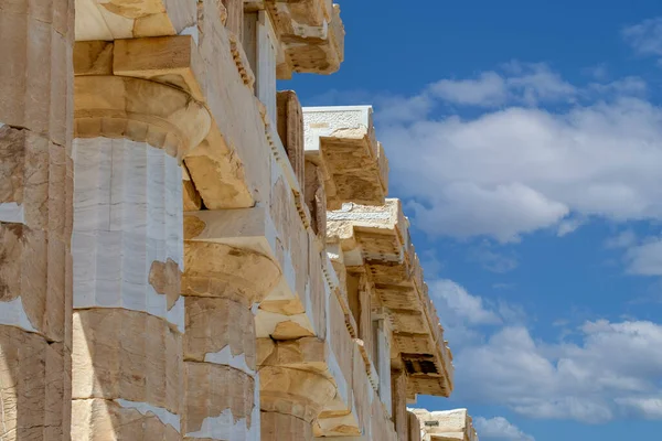 Partenón Templo Acrópolis Atenas Grecia — Foto de Stock
