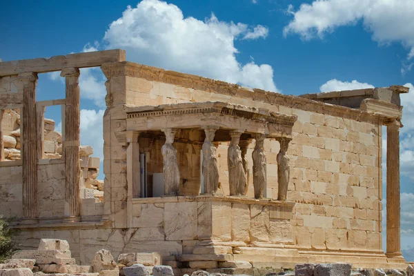 Parthenon Temple Acropolis Athens Greece — Stock Photo, Image