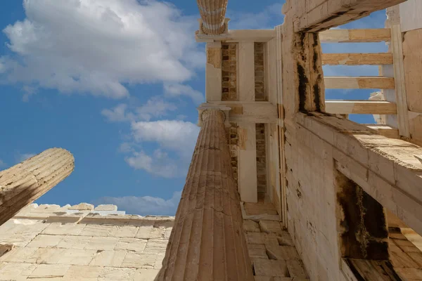 Partenon Templo Acrópole Atenas Grécia — Fotografia de Stock