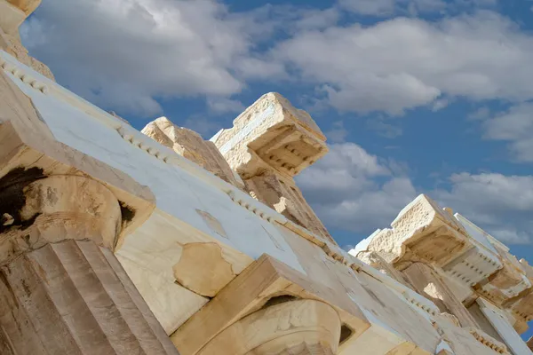 Der Parthenon Ist Ein Tempel Auf Der Akropolis Von Athen — Stockfoto