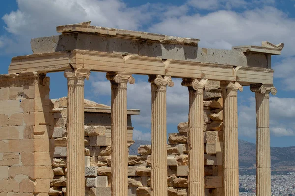 Parthenon Temple Acropolis Athens Greece — Stock Photo, Image