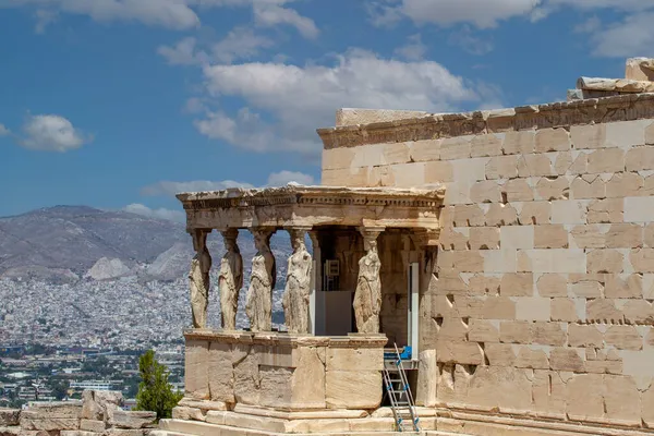 Parthenon Temple Acropolis Athens Greece — Stock Photo, Image