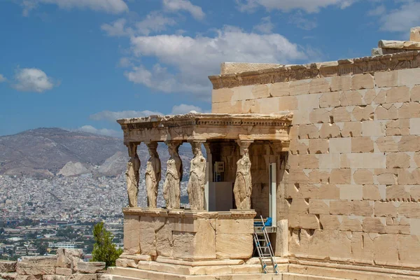 Parthenon Temple Acropolis Athens Greece — Stock Photo, Image