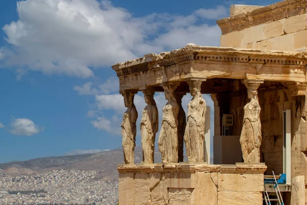 Parthenon Temple Acropolis Athens Greece — Stock Photo, Image