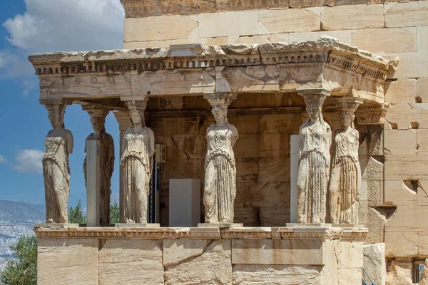 Partenón Templo Acrópolis Atenas Grecia — Foto de Stock