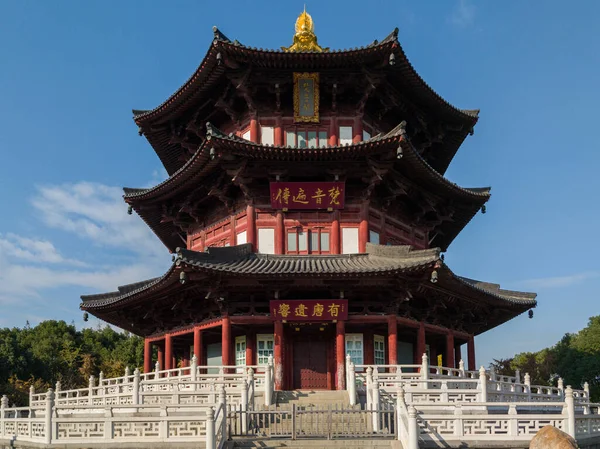Der Der Stadt Suzhou Gelegene Hanshan Tempel War Historisch Einer — Stockfoto