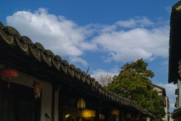 上海新昌古城有800多年的历史 是中国历史文化名城 — 图库照片