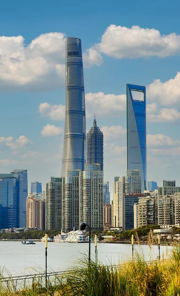 Riverside Park Riverside Avenue Expo Huangpu River Shanghai China — Fotografia de Stock