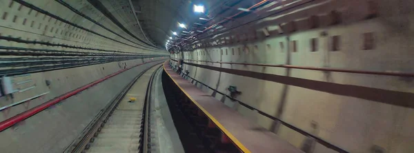 Primer Metro Totalmente Automático China Sin Conductor Transporte Ferroviario Shanghai — Foto de Stock