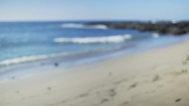 Yeşil ekran veya krom anahtar için Redondo Sahili 'nde parıldayan dalgalar. Birleşiklik ya da anahtarlama için odak dışı ya da odaksız.