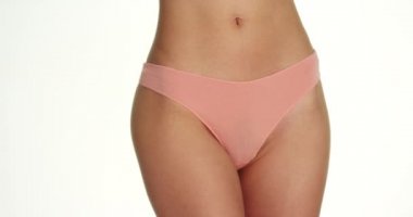 Pembe iç çamaşırı kadın