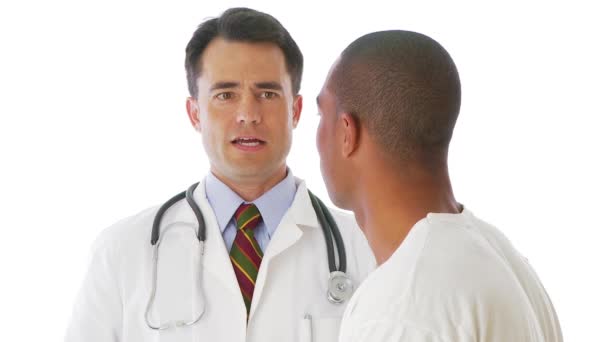 Hastaya Danışmanlık Yapan Tıp Doktorunu Kapat — Stok video