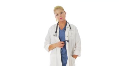 Kadın doktor portresi