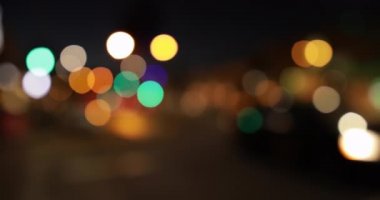 Yeşil ekran ya da krom anahtar için hareket halindeki arabalardan. Birleşiklik veya anahtarlama için odak dışı veya odaklanmış çekim.