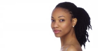 Afrikalı kadın profili