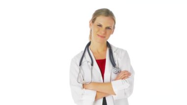 Kadın doktor portresi