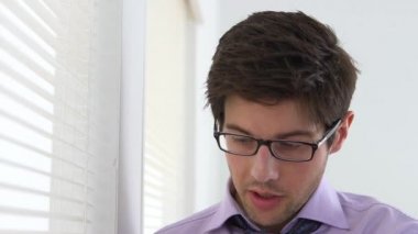 Office ciddi iş adamı 