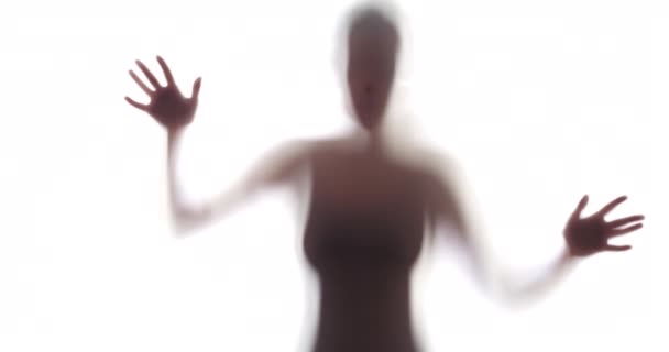 Silhouette Mexicanske Kvinde – Stock-video