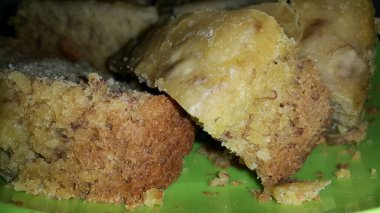 Lezzetli bir ev yemeği yakın plan.