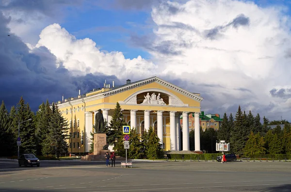 Yoshkar Ola Mari Rússia Setembro 2021 Shketan Mari Teatro Nacional — Fotografia de Stock