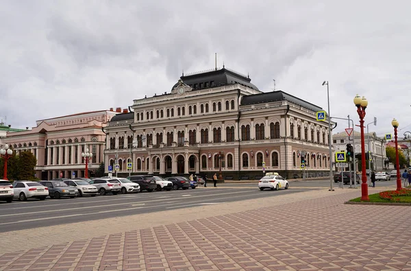 Kazan Rusya Eylül 2021 Kazan Belediye Binası 1845 Yılları Arasında — Stok fotoğraf