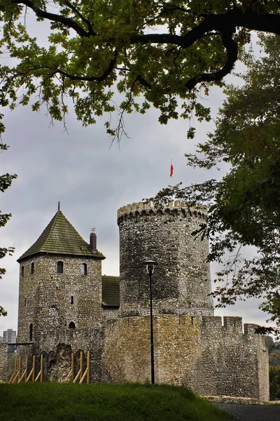 Starověký Středověký Hrad Bedzinu Polsko — Stock fotografie