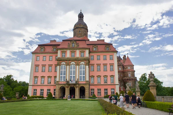 Ancien Château Xiiie Siècle Ksiach Frstenstein Walbrzych Pologne — Photo