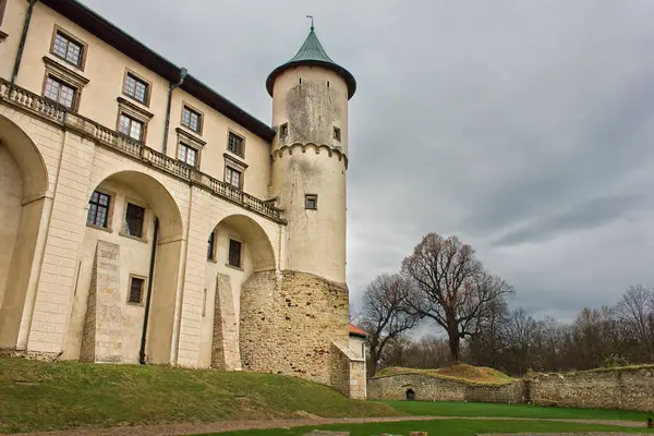 Altes Polnisches Schloss Nowy Visnich Polen — Stockfoto