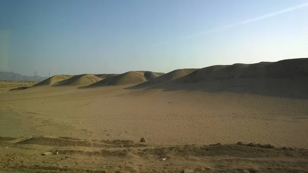 Arabian Desert Sunrise Egypt — Stock Photo, Image