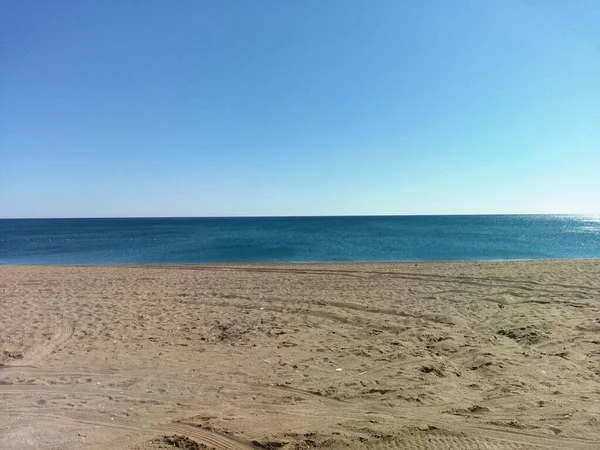 Deserted Beach Titreyengol Turkey — Stock Photo, Image