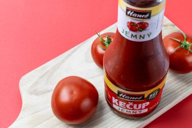 Kosice, Slovakia - August 21, 2022: Hame is a local brand that produces durable and refrigerated foods.