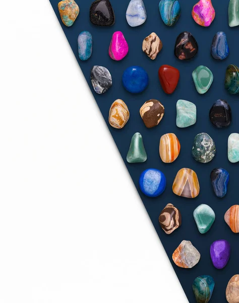 Gemstones Variety Composition Illustration Render Ready Design — Stock Photo, Image