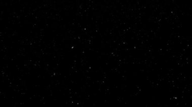 Kar yağıyor. Kusursuz döngü. Harmanlama kipi Ekranı.