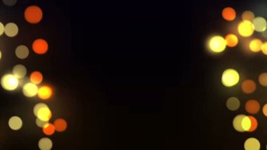 Bokeh Frame Arkaplan Döngüsü. Harmanlama Kipi Ekranı ya da Ekle.