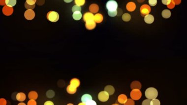 Bokeh Frame Arkaplan Döngüsü. Harmanlama Kipi Ekranı ya da Ekle.