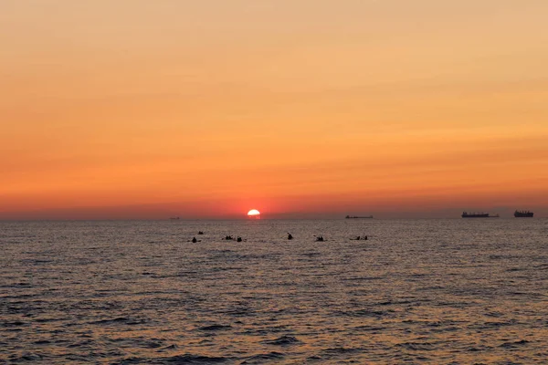 Morning Beautiful Sunrise Sea — Stock Photo, Image