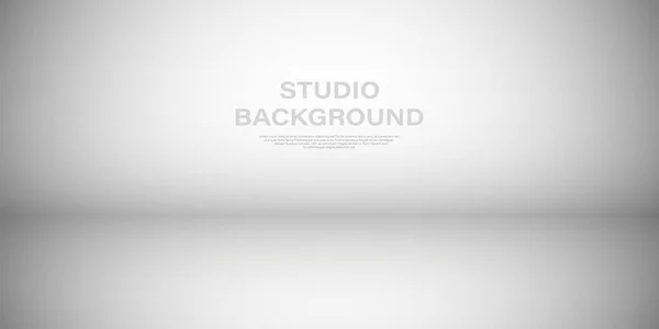 Studio Lege Vector Achtergrond Lege Ruimte Achtergrond Illustratie — Stockvector