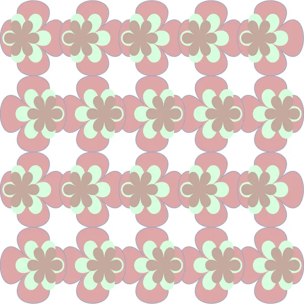 Abstract Ethnic Pattern White Background — ストックベクタ