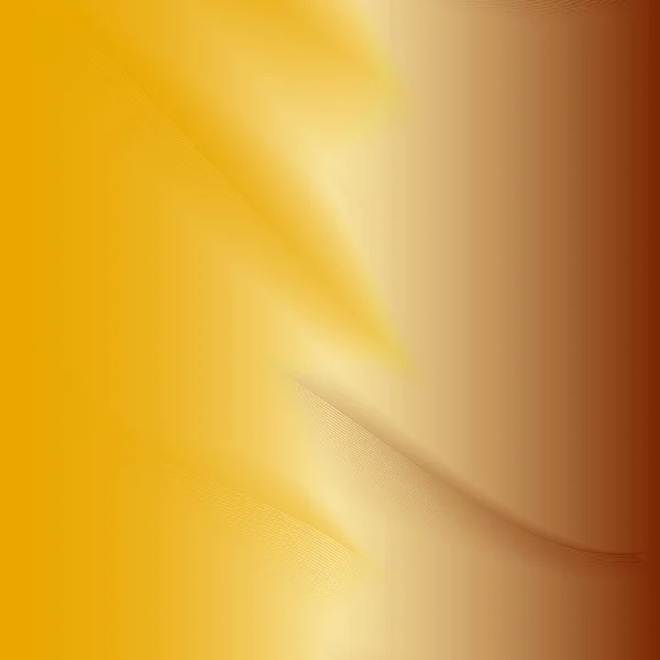 Jasné Abstraktní Pozadí Žlutooranžovým Gradientem Hladkými Liniemi — Stockový vektor