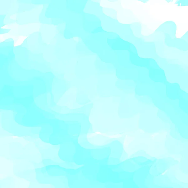 白い背景に青の異なる色合いの空の抽象的なイメージ — ストックベクタ
