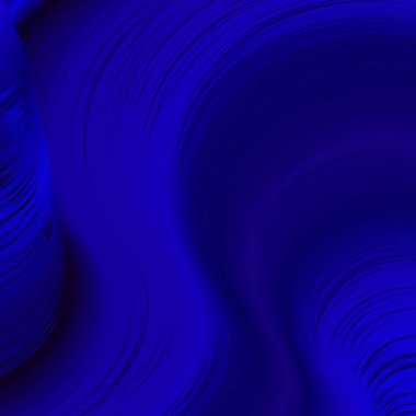 Pürüzsüz işleyen bir sürü parlak mavi çizgi. 3d.